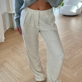 Jose Linen suit trousers