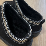 Tabita Teddy Bear Boots - Black