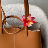 Hawaiian flower hair clip - Red