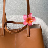 Hawaiian flower hair clip - Pink