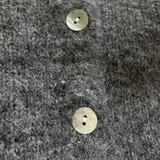 Knitted Cardigan - Dark Grey