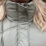 Cassie Puffer Jacket - Khaki
