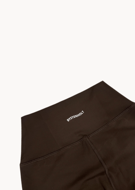 Active Wrap Tights - Mørkebrun - ByStenholt.dk