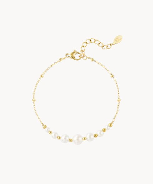 Aura Armbånd - Guldbelagt - ByStenholt.dk