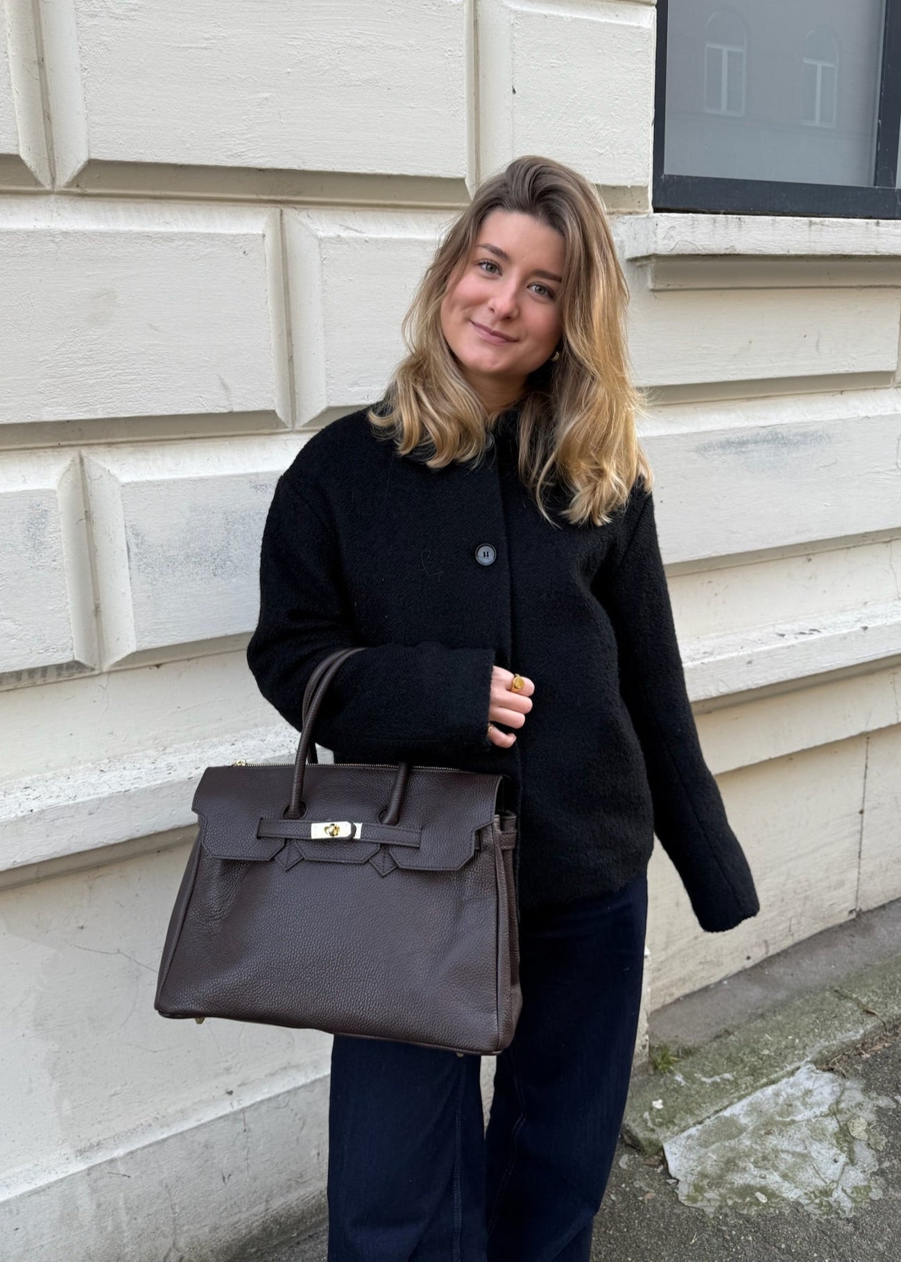 Camille Taske - Mørkebrun - ByStenholt.dk