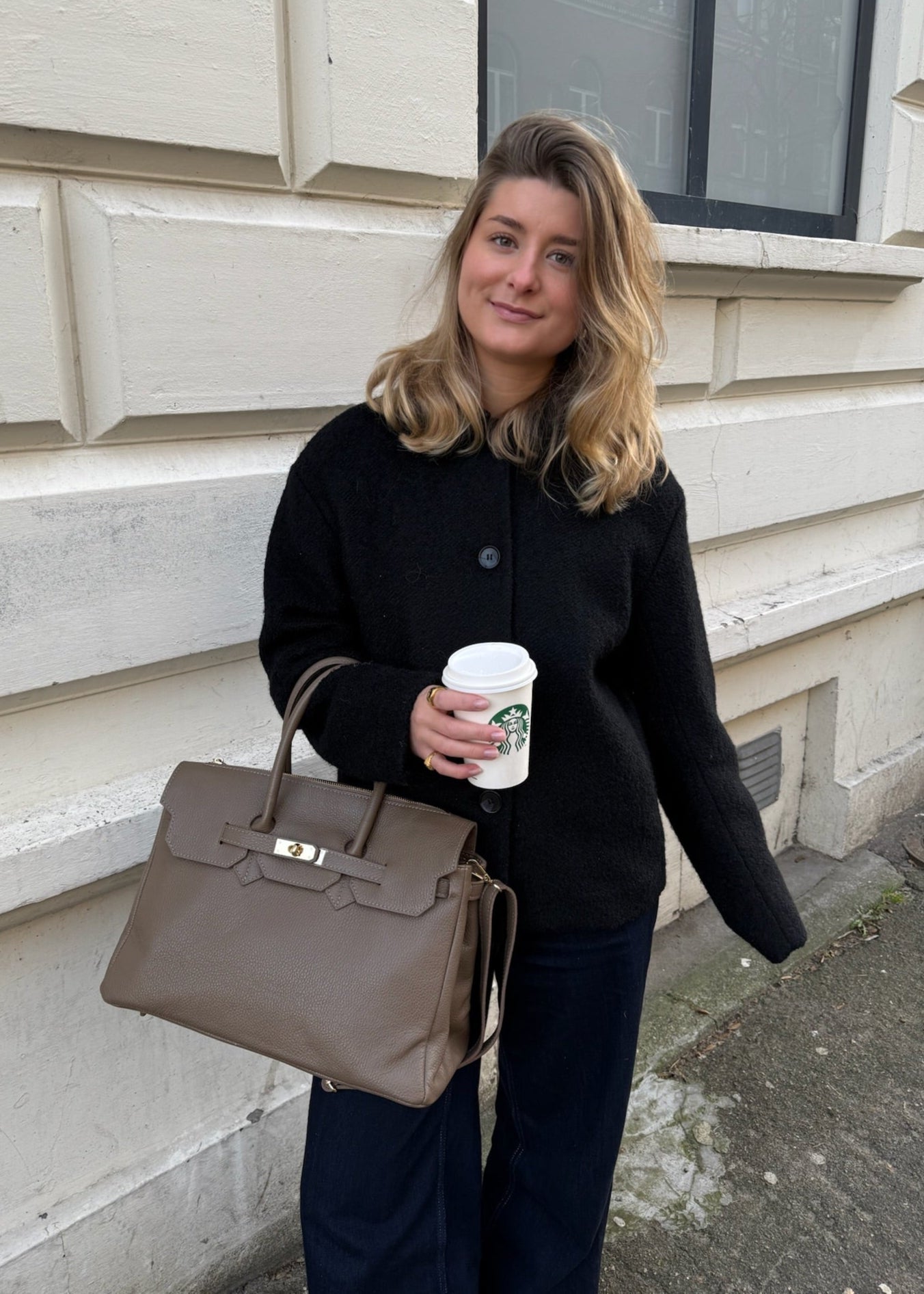 Camille Taske - Taupe - ByStenholt.dk
