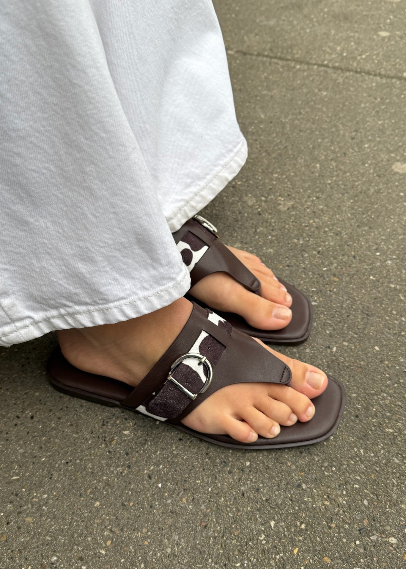 Cow Sandaler - Mørkebrun - ByStenholt.dk