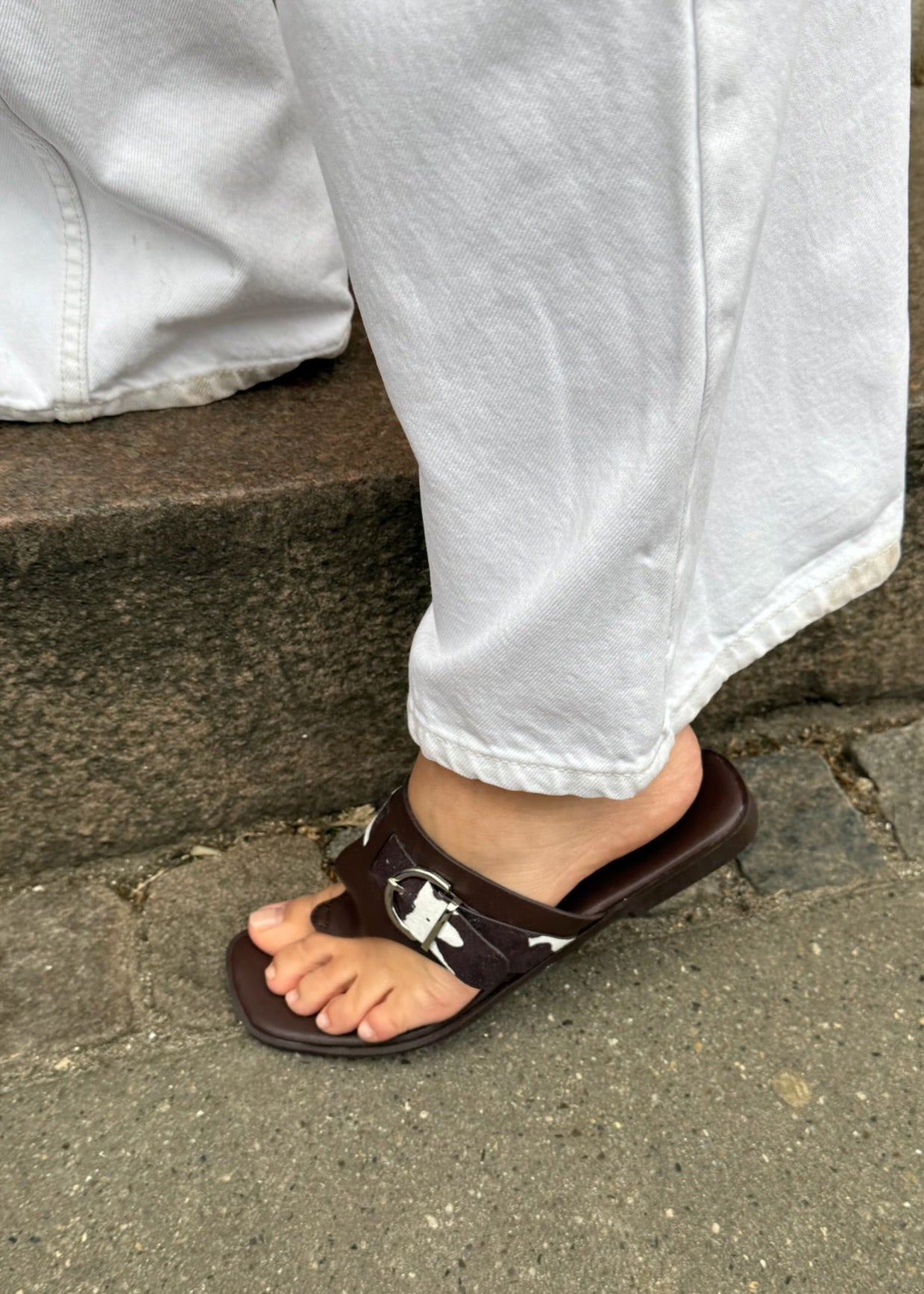 Cow Sandaler - Mørkebrun - ByStenholt.dk