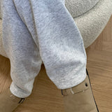 Sweatpants Without Elastic - Grey
