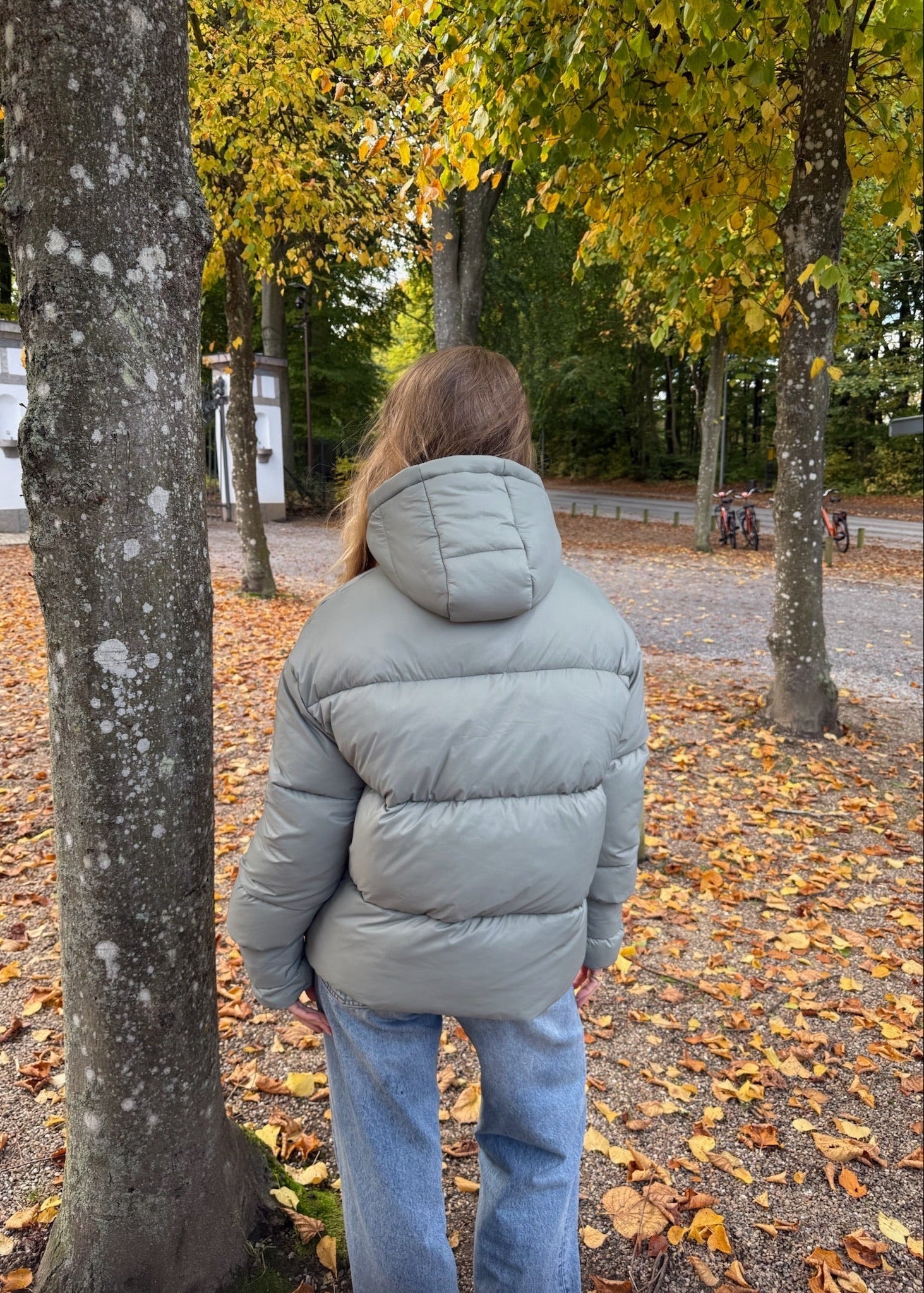 Nola Puffer Jakke - Mat Khaki - ByStenholt.dk