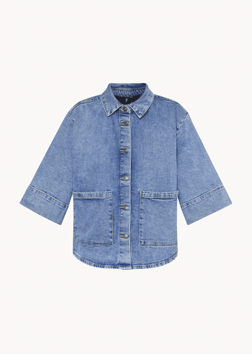 Olea Denimjakke - Mørk Denim - ByStenholt.dk