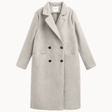 Victoria Lang Coat - Beige