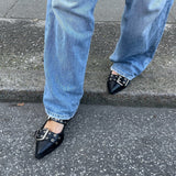 Zara Slingbacks - Sort - ByStenholt.dk