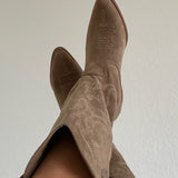 Cowboy Boots - Beige