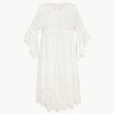 Leah Dress - White