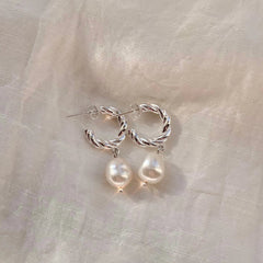 Linnea Earrings - Silver plated