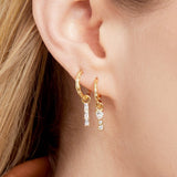 Talia Earrings - Silver Plated