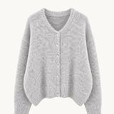Knitted Cardigan - Grey