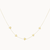 Sun Moon Necklace - Gold Plated