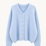 Knitted Cardigan - Grey