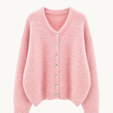 Knitted Cardigan - Grey