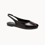 Elara Slingback - Mørkebrun