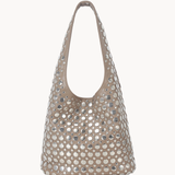 Barca taske med Nitter - Taupe