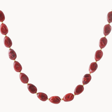 Nani Chunky Perlehalskæde - Rød