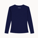 Active Long-Sleeved Blouse - Navy
