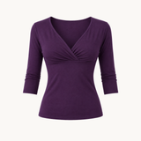 Maebe Top - Dark Purple