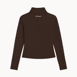 Active Zip Jacket - Dark Brown