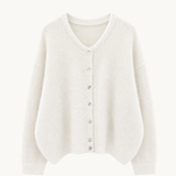 Knitted Cardigan - White
