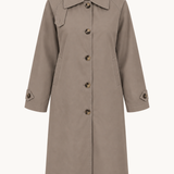 Klassisk Trenchcoat - Taupe