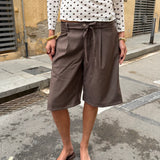Vide Bermuda Shorts - Mørkebrun