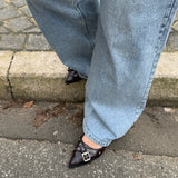 Seline Slingbacks - Dark Brown