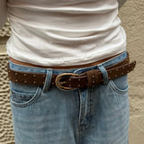 Liv Stud Belt - Brown