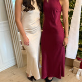 Cleo Maxi Dress - Burgundy