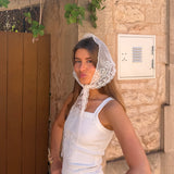 Lace Scarf - Dark Brown
