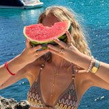 Sun Moon Necklace - Gold Plated