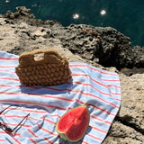 Lace Scarf - Dark Brown