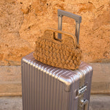 Lace Scarf - Dark Brown