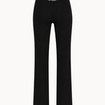 Active Straight Wrap Tights - Sort - ByStenholt.dk