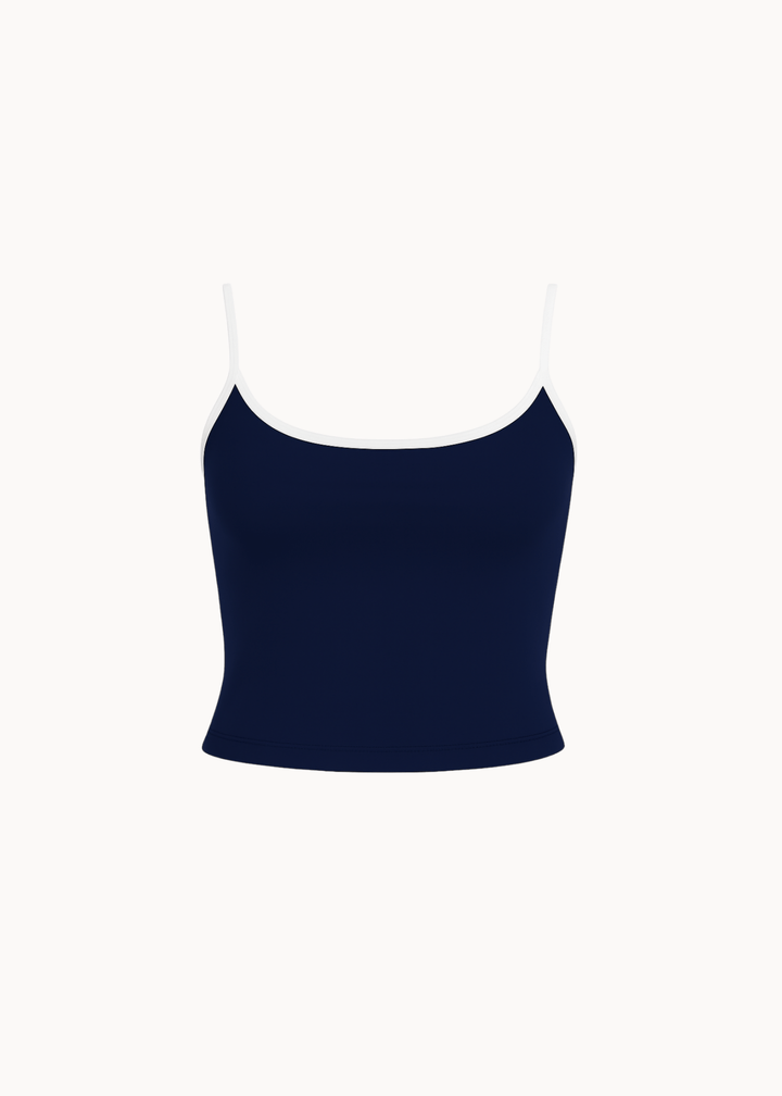 Active Strap Tanktop - Navy - ByStenholt.dk