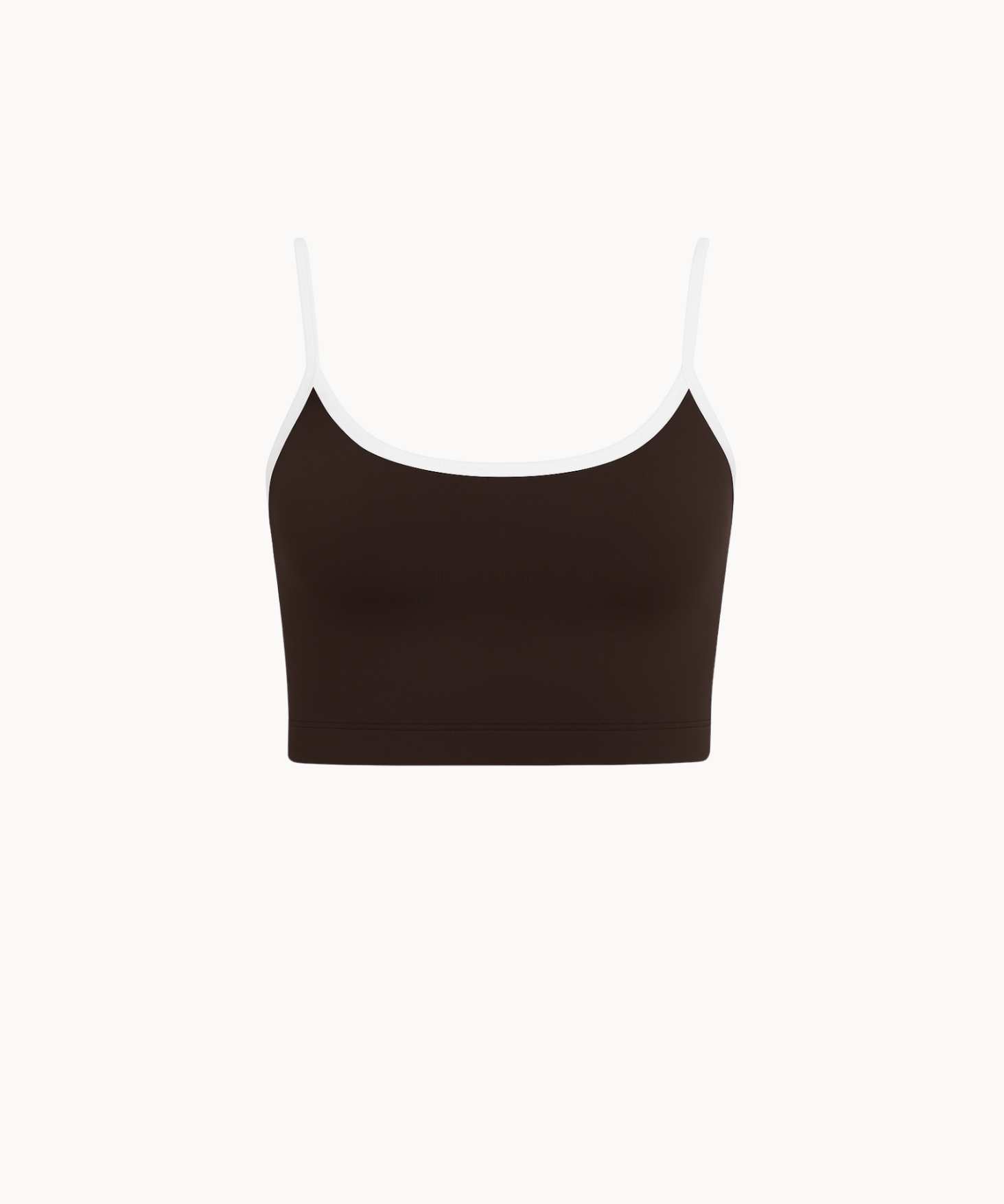 Active Strap Top - Mørkebrun - ByStenholt.dk