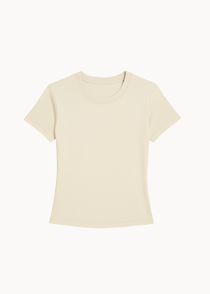 Active T-shirt - Smørgul - ByStenholt.dk