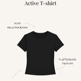 Active T-shirt - Sort - ByStenholt.dk
