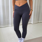 Active Wrap Tights - Grå - ByStenholt.dk