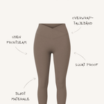 Active Wrap Tights - Smørgul - ByStenholt.dk