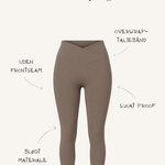 Active Wrap Tights - Sort - ByStenholt.dk