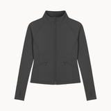 Active Zip Jakke - Grå - ByStenholt.dk